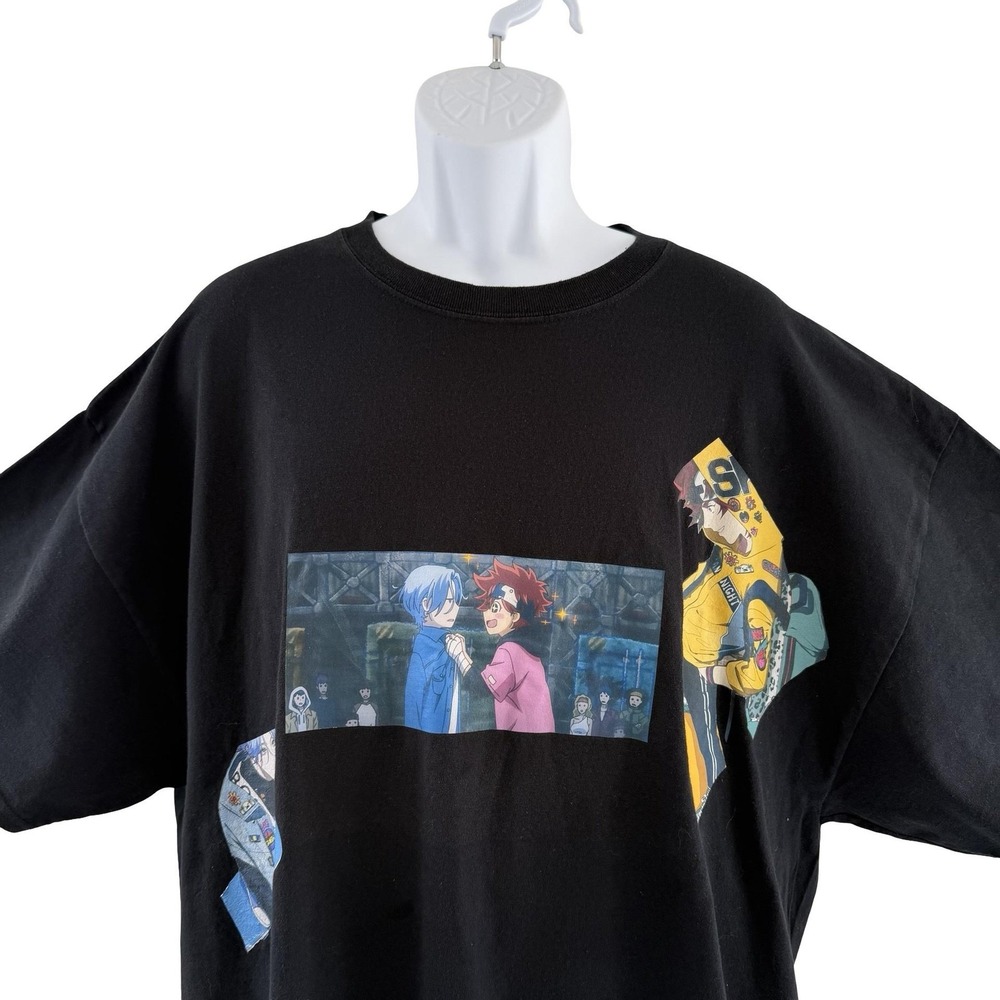 SK8 the Infinity Shirt Mens 3XL Black Anime Graphic Double Sided Gildan Cotton - Picture 7 of 16